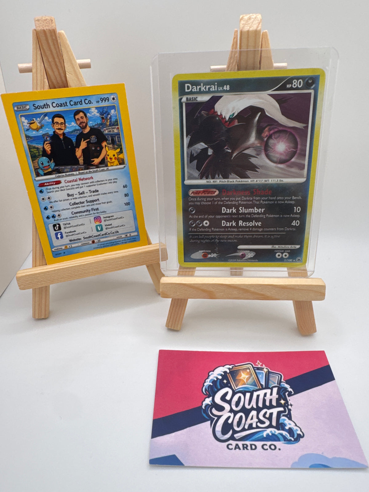 Pokémon TCG Darkrai LV.48 Holo Rare 3/100 – 2008 Majestic Dawn English