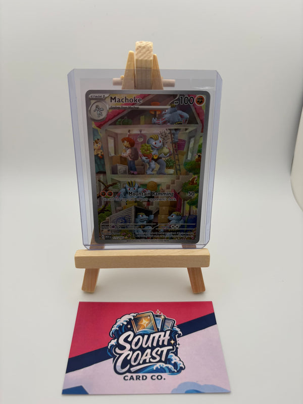 Machoke illustration rare -set 151