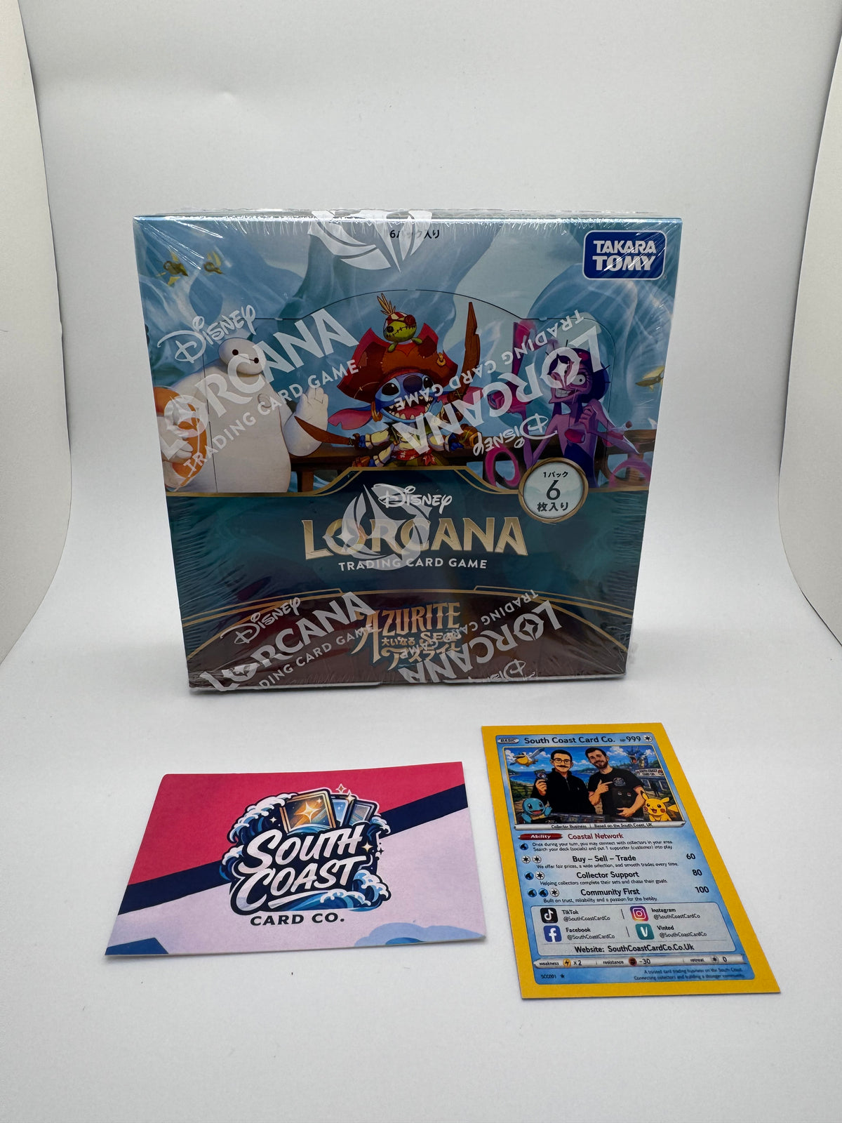 Disney Lorcana Azurite Sea (Japanese Takara Tomy)