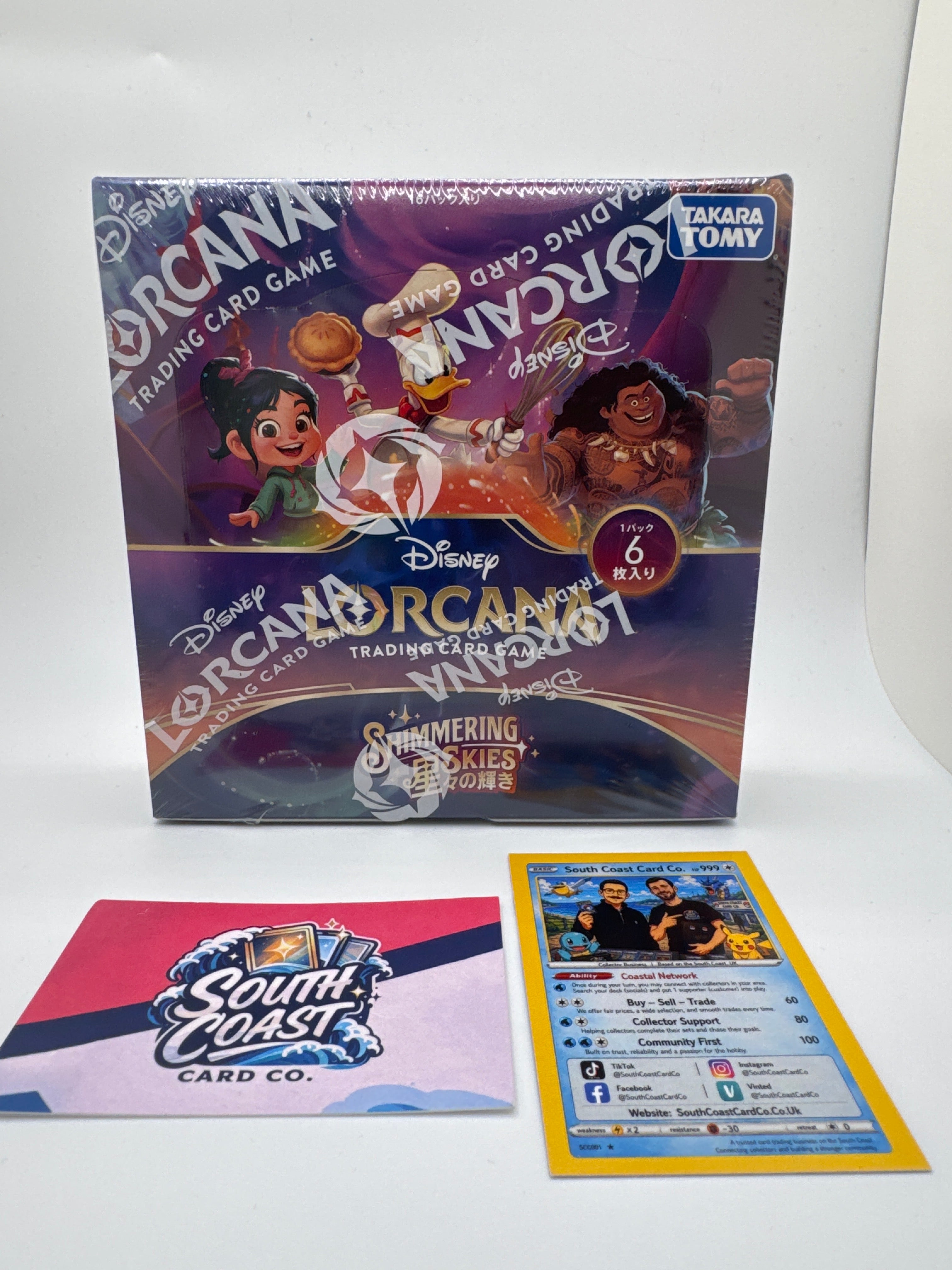 Disney Lorcana Shimmering Skies (Japanese Takara Tomy)