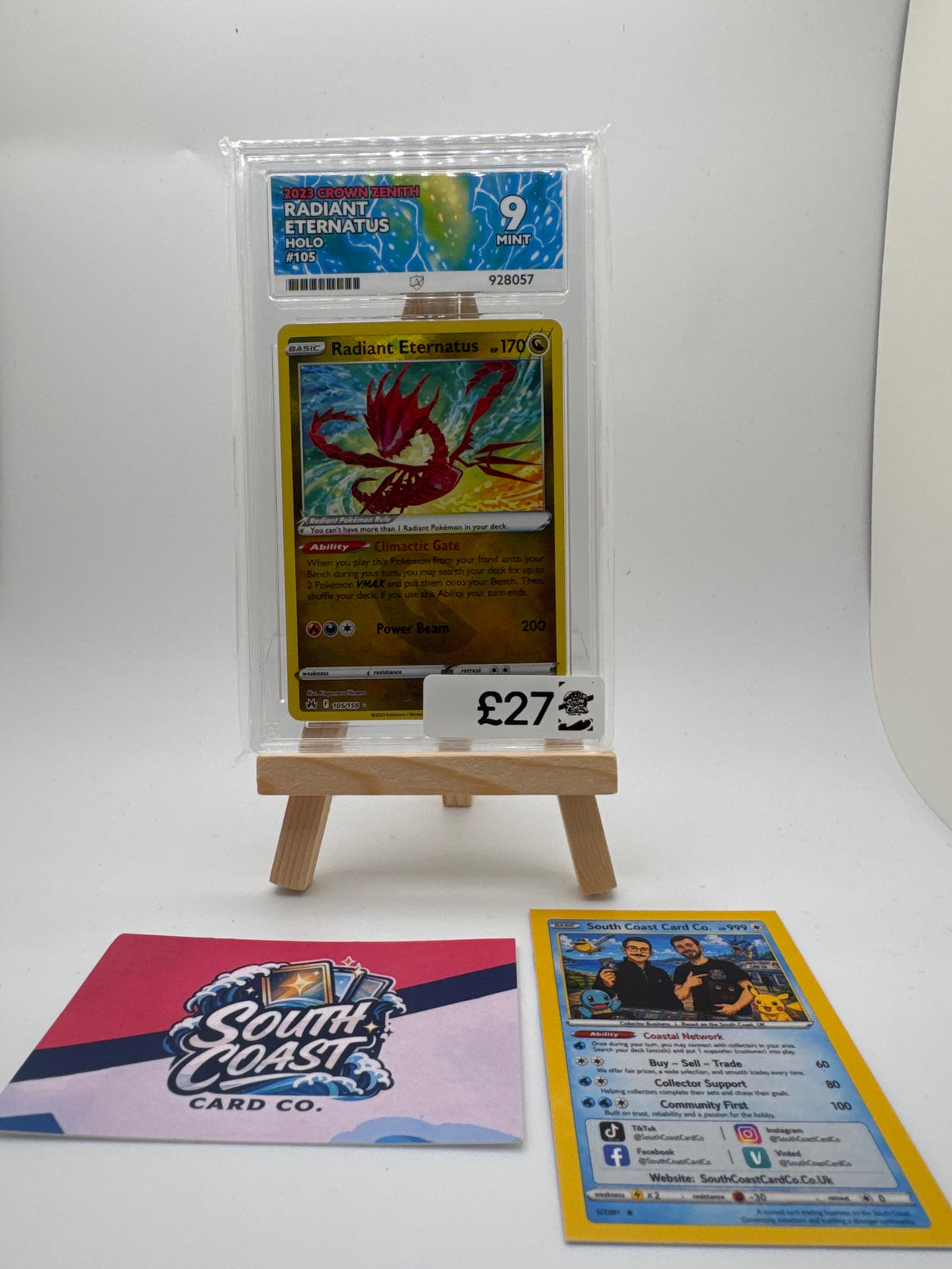 Radiant Eternatus Ace 9 Mint
