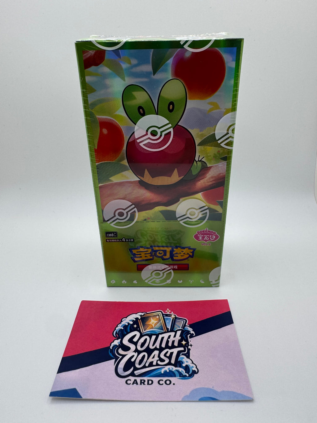 Authentic Factory Sealed Simplified Chinese Gem Pack Vol 6 Booster Box
