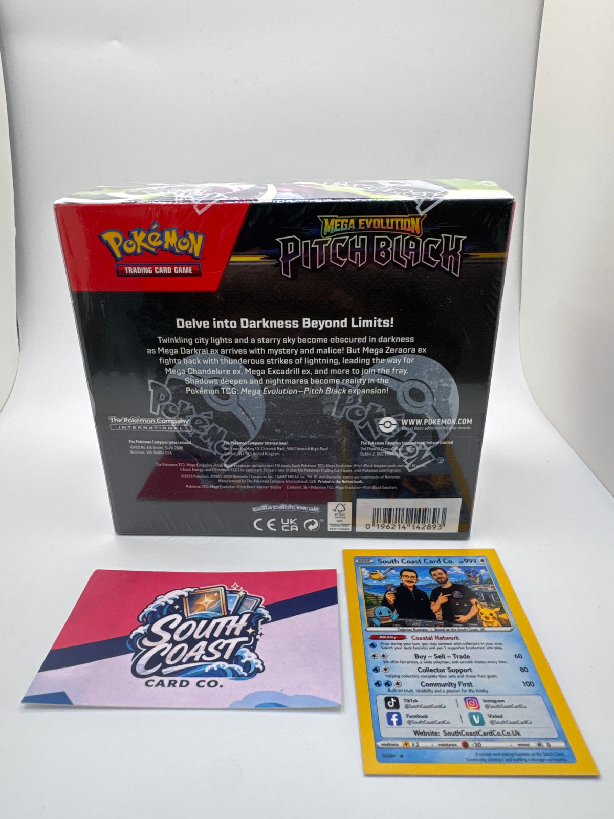 Mega Evolutions Pitch Black Booster box