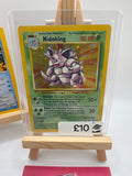 Pokémon TCG Nidoking Holo Rare – 1999 WOTC Base Set Unlimited 11/102 | Vintage English