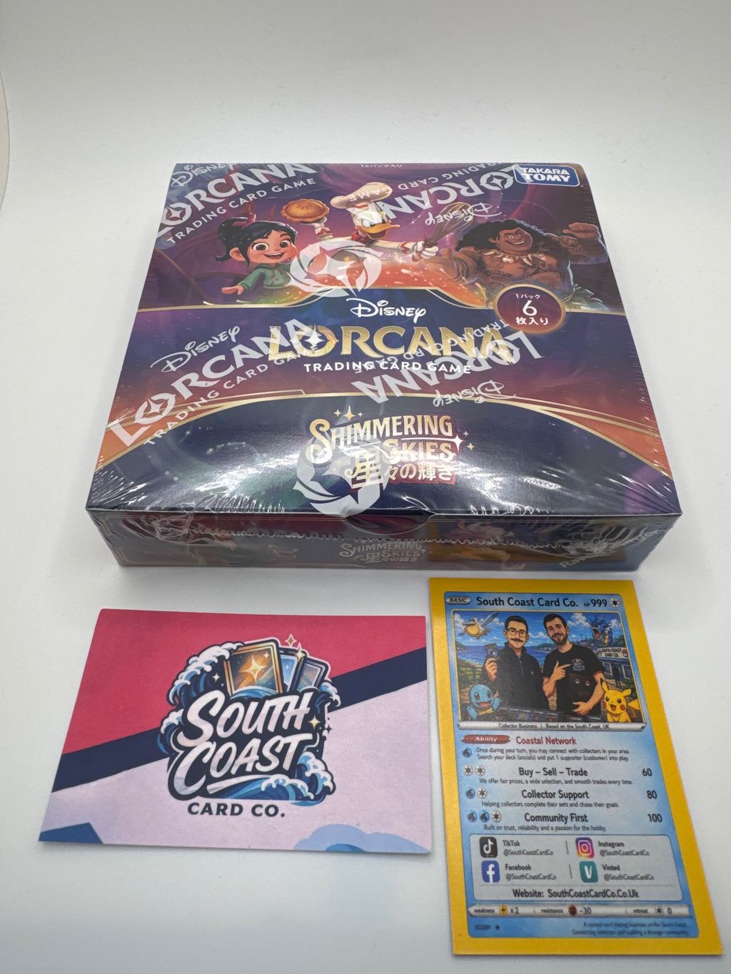 Disney Lorcana Shimmering Skies (Japanese Takara Tomy)