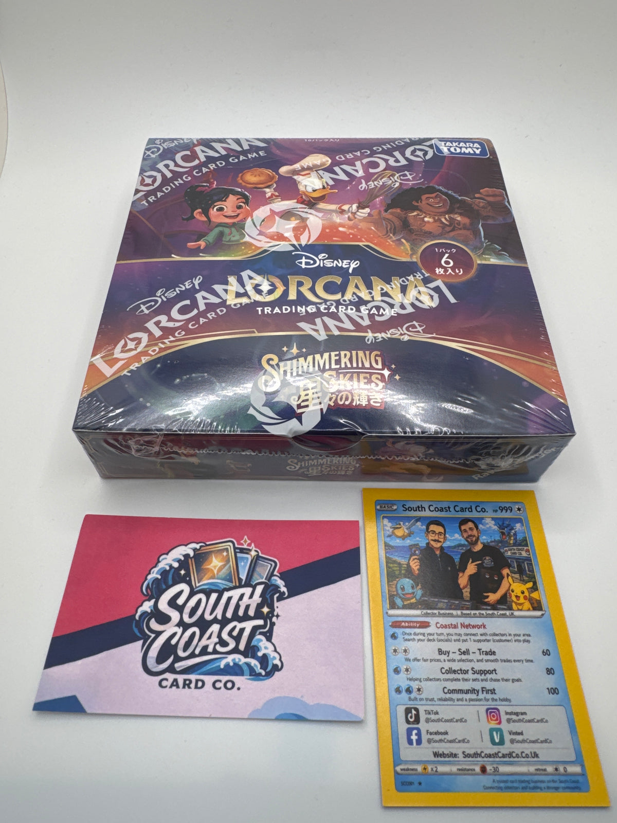 Disney Lorcana Shimmering Skies (Japanese Takara Tomy)
