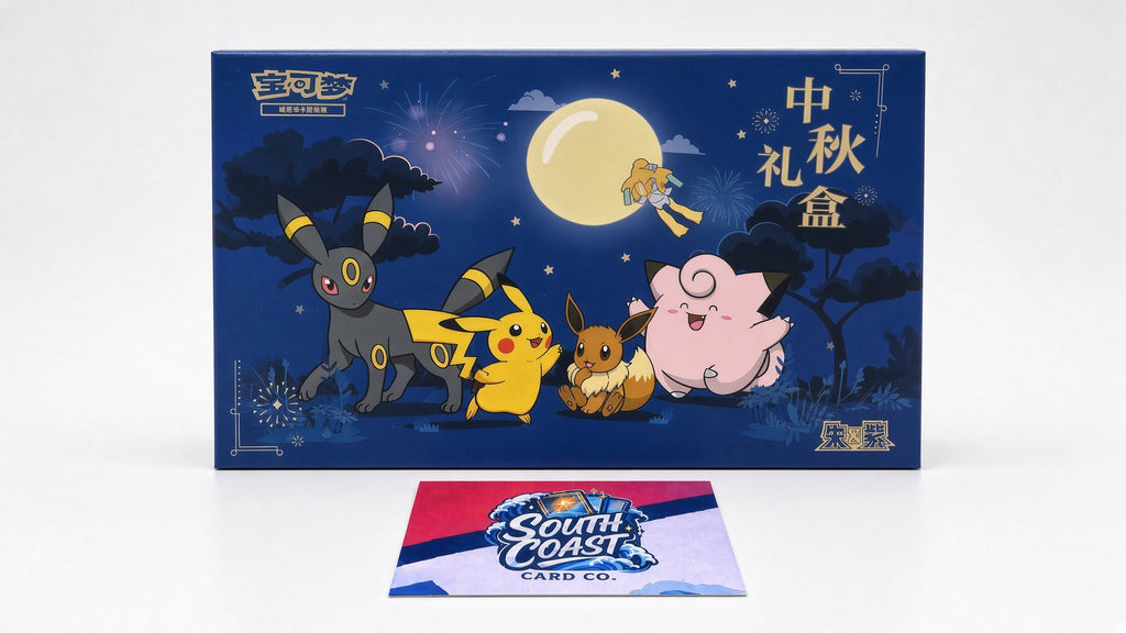 Chinese Pokémon Mid-Autumn Festival Gift Box – Simplified Chinese Exclusive (Pikachu, Umbreon, Eevee & Clefairy)