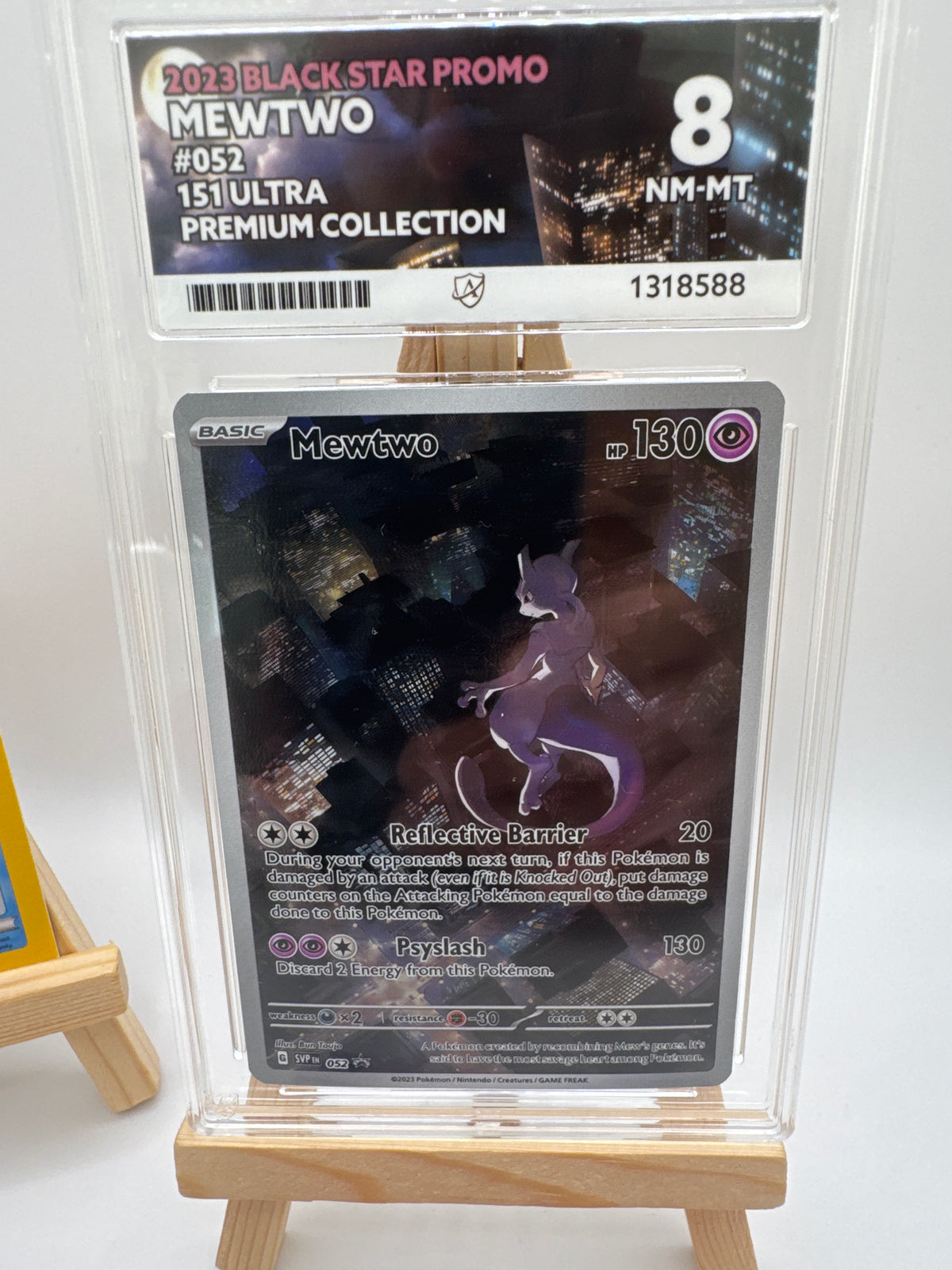 Pokémon TCG Mewtwo SVP 052 ACE 8 NM-MT – 2023 Black Star Promo | 151 Ultra Premium Collection