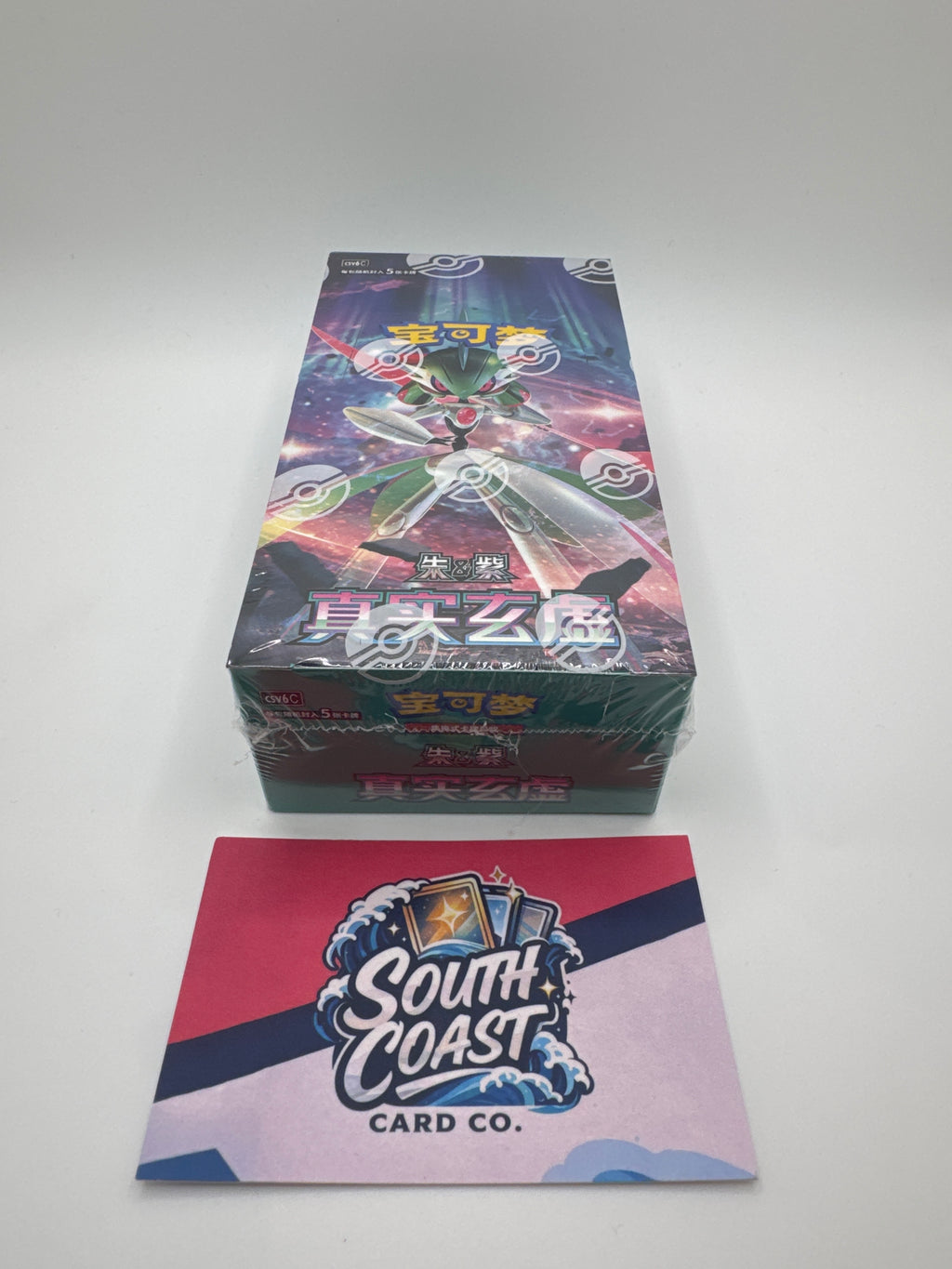 Pokemon Paradox Veil Simplified Chinese Slim Booster Box