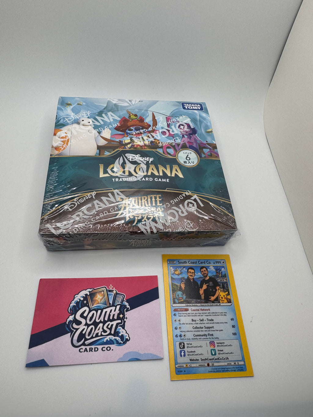 Disney Lorcana Azurite Sea (Japanese Takara Tomy)