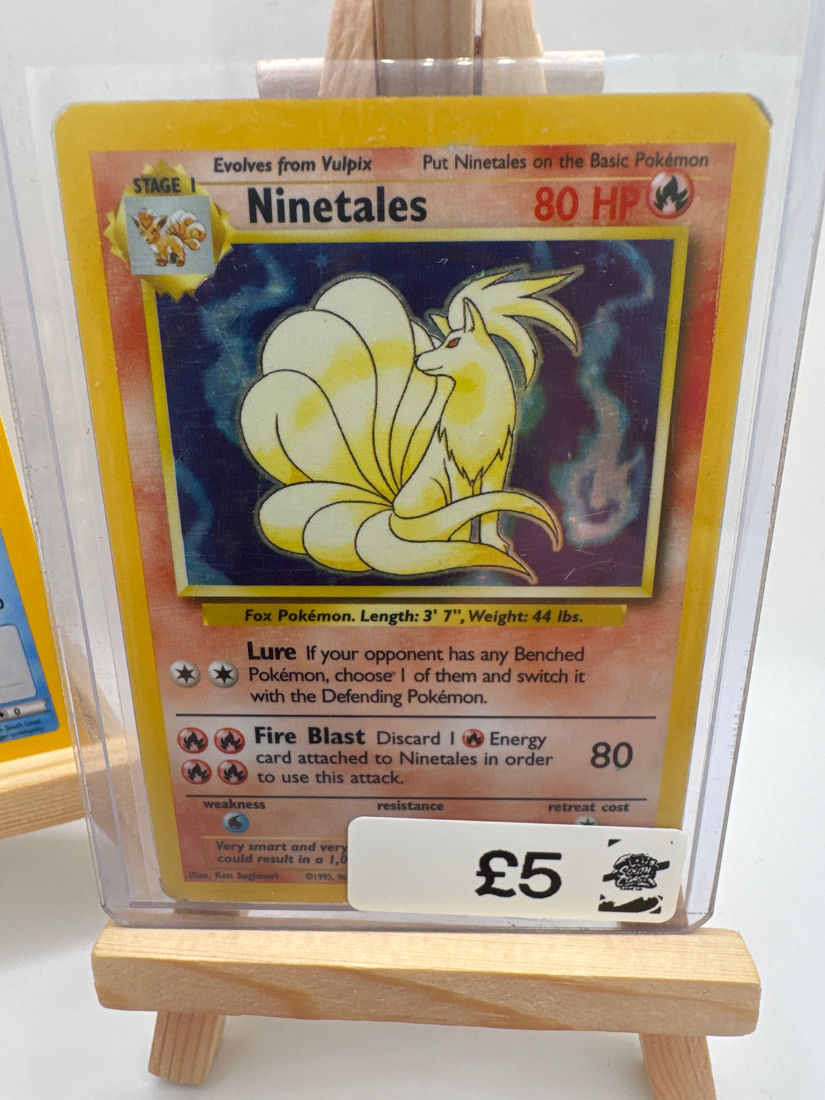 Pokémon TCG Ninetales – 1999 WOTC Base Set / Base Set 2 | Vintage English (Played)