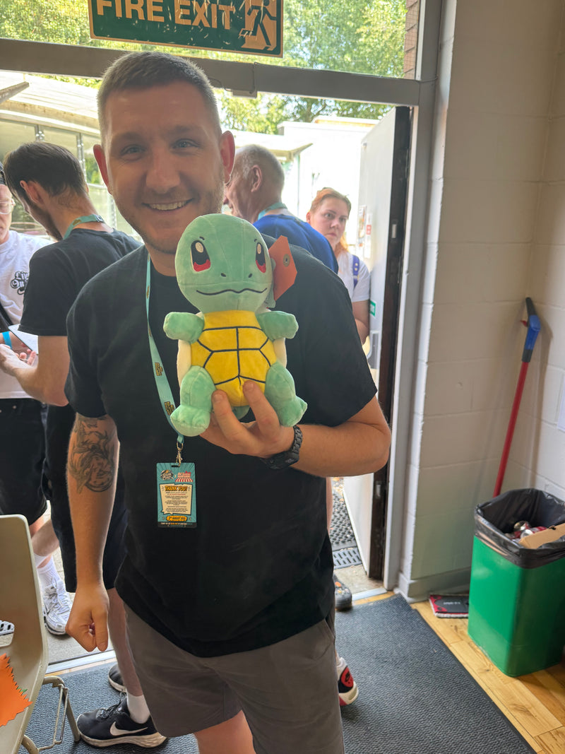 And when we say you could find anything pokemon related at the event... you really could!