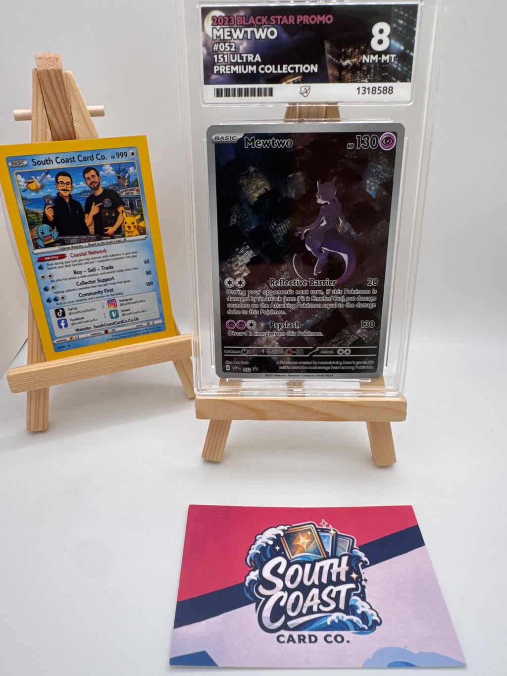 Pokémon TCG Mewtwo SVP 052 ACE 8 NM-MT – 2023 Black Star Promo | 151 Ultra Premium Collection