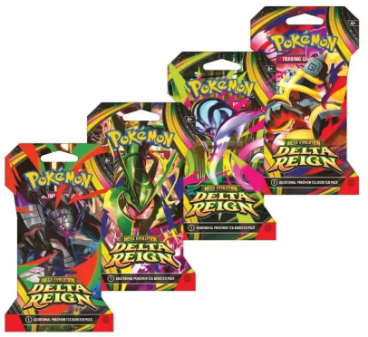 English Pokémon Delta Reign Sleeved Booster (Artwork Varies) (Pre-order)
