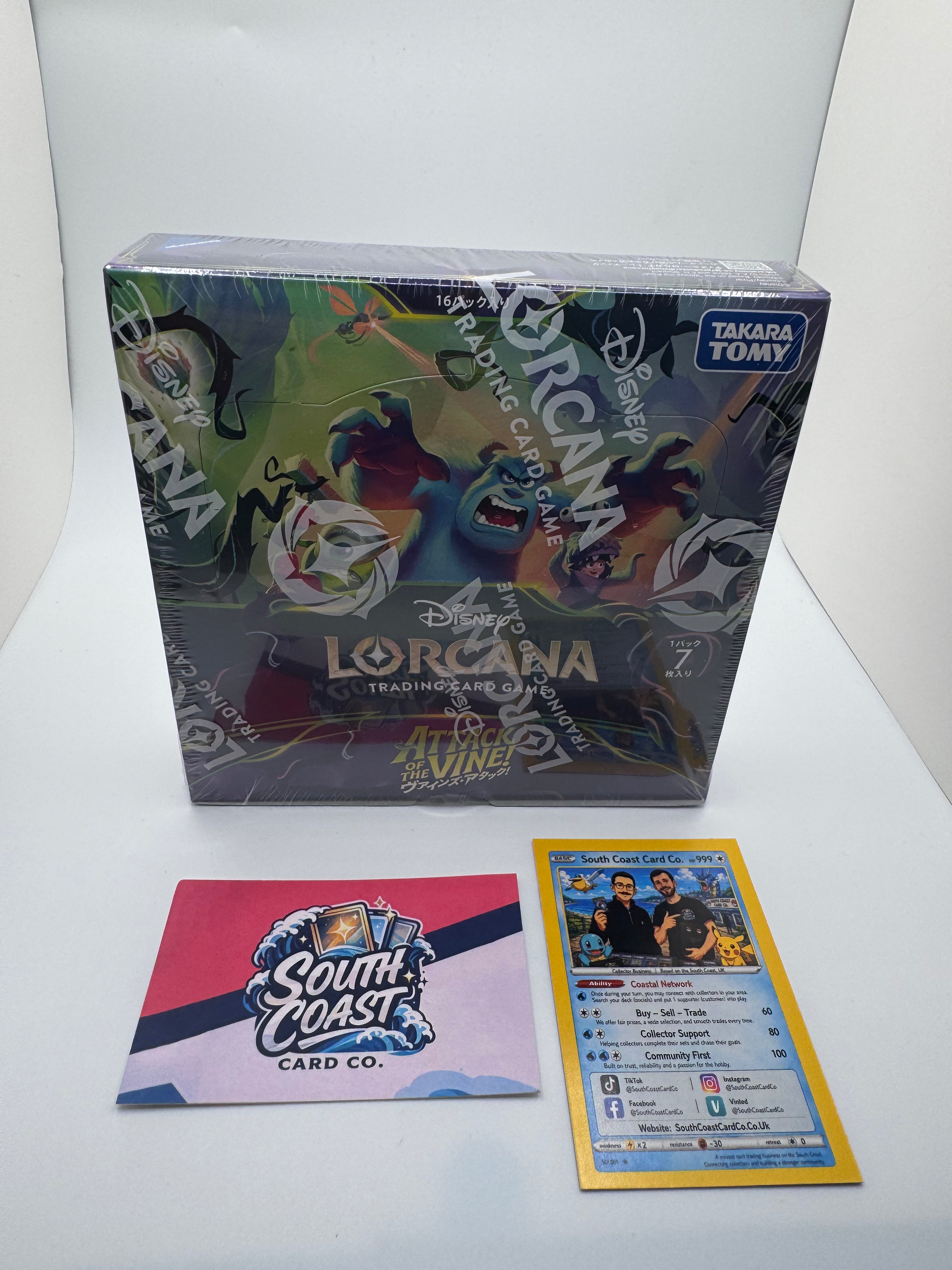 Disney Lorcana - Attack of the Vine! (Japanese Sealed)
