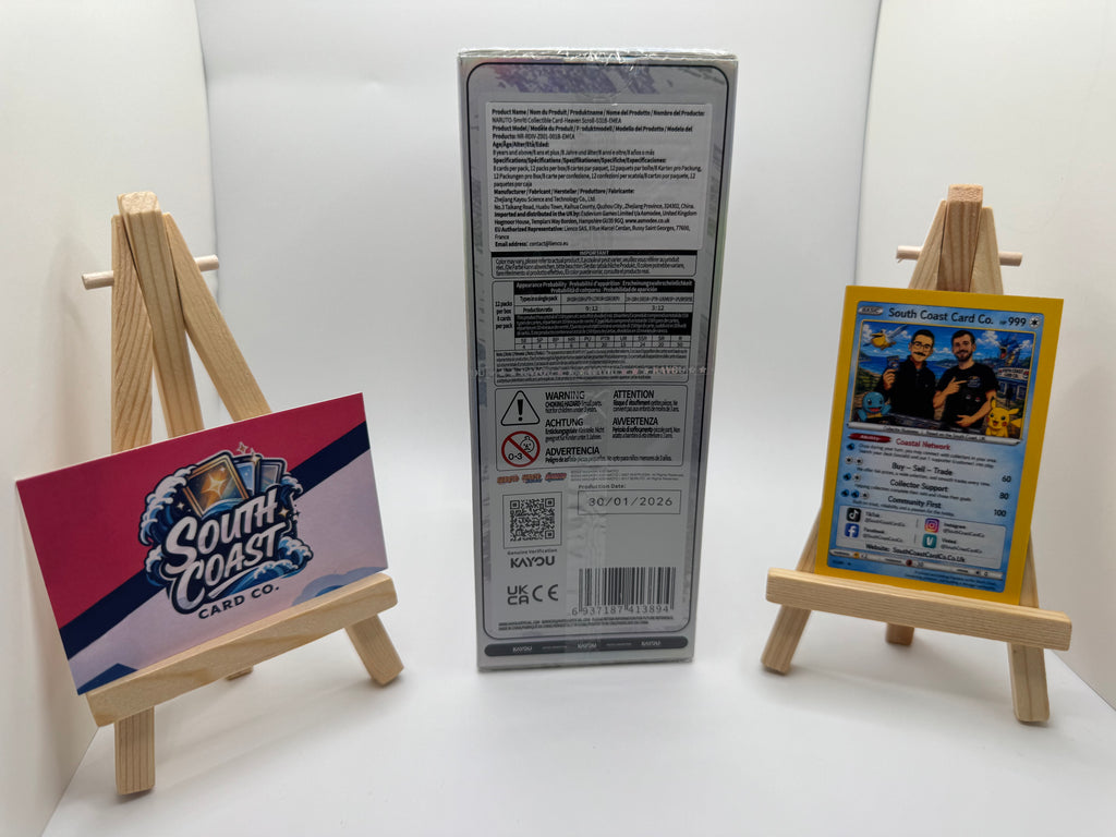 Naruto Smriti Heaven Scroll Series 1 booster box