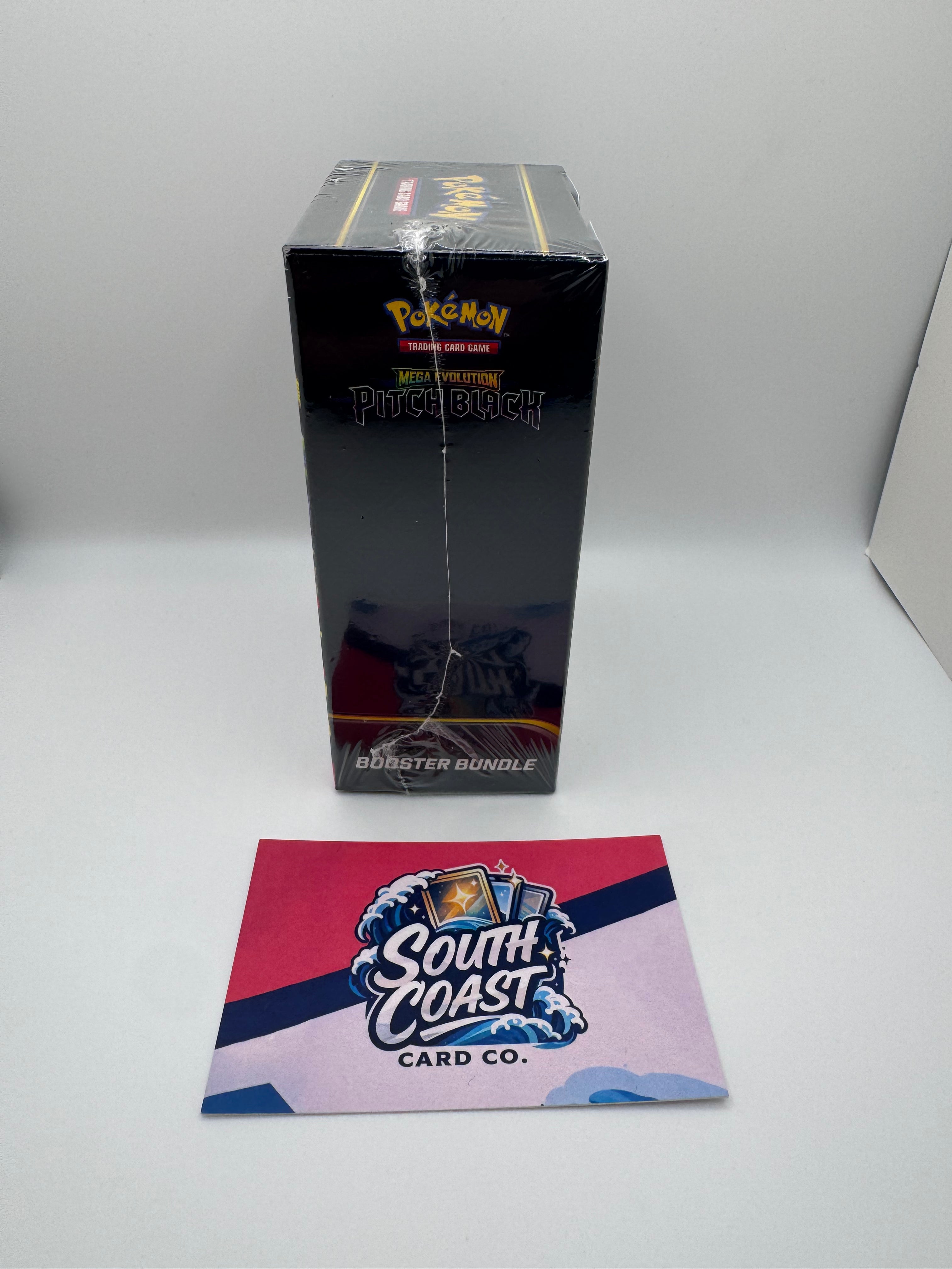 Pokémon TCG Mega Evolution — Pitch Black Booster Bundle (6 Packs, Sealed)
