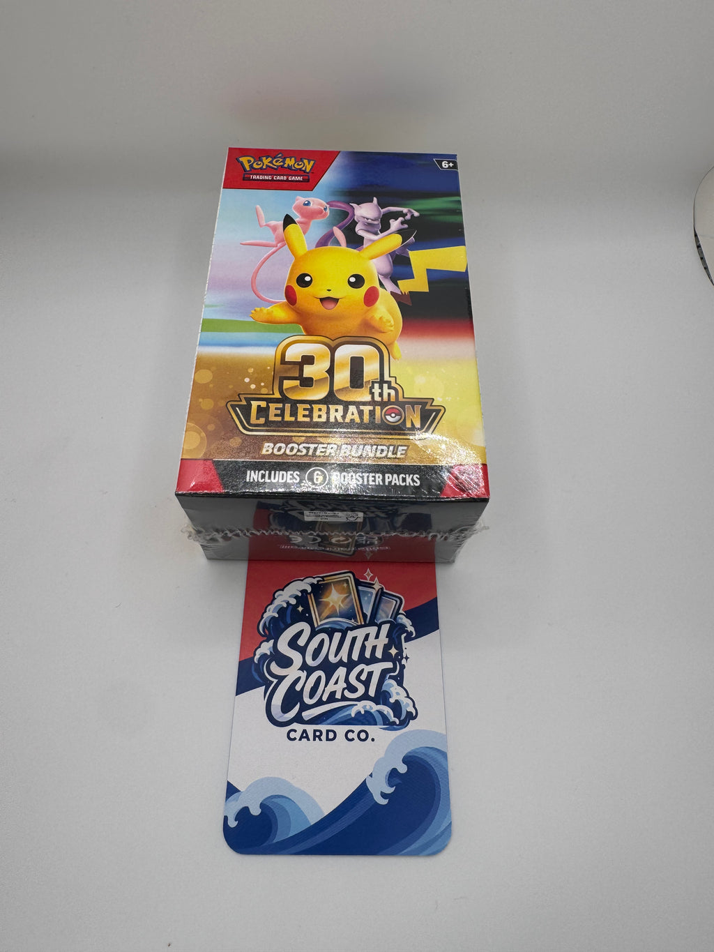 Pokémon TCG 30th Celebration Booster Bundle – 6 Sealed Packs (English)