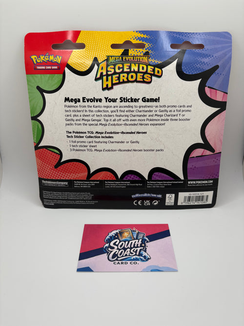 Ascended Heroes tech sticker Collection - Charmander