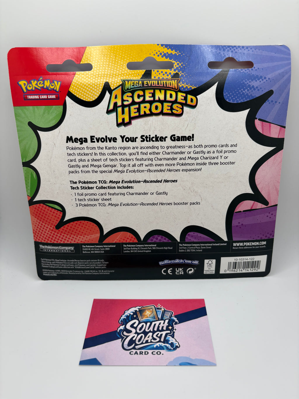 Ascended Heroes tech sticker collection - Ghastly