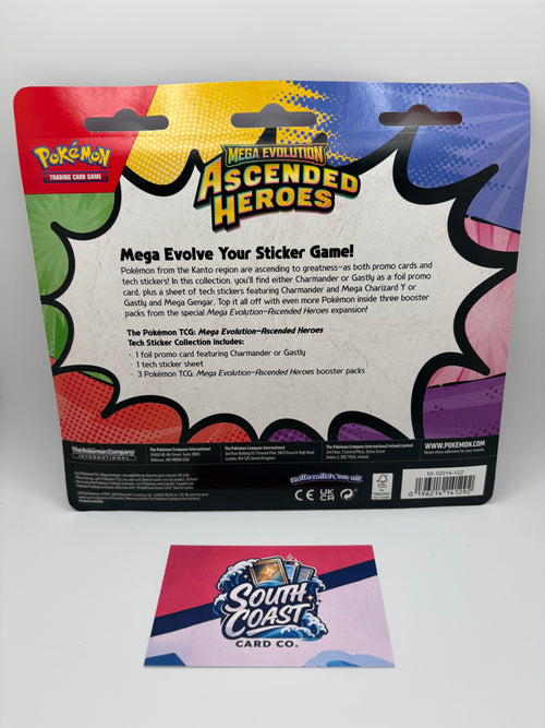 Ascended Heroes tech sticker collection - Ghastly