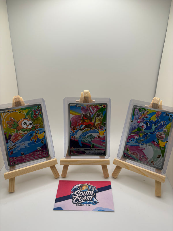 Alola region starter promos