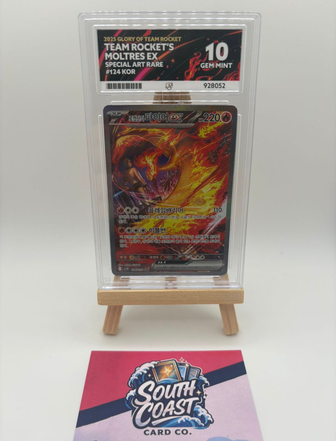 Team Rocket's Moltres EX - Ace 10