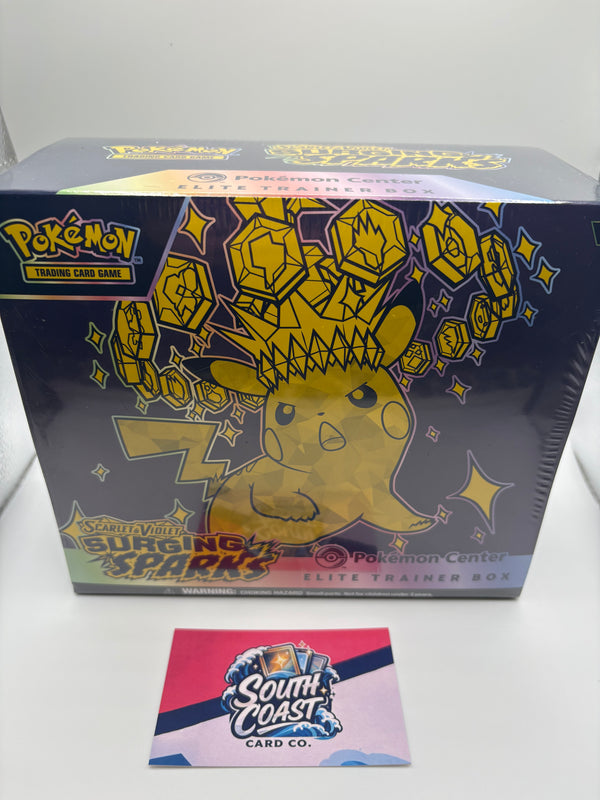 Surging Sparks Pokemon Centre ETB