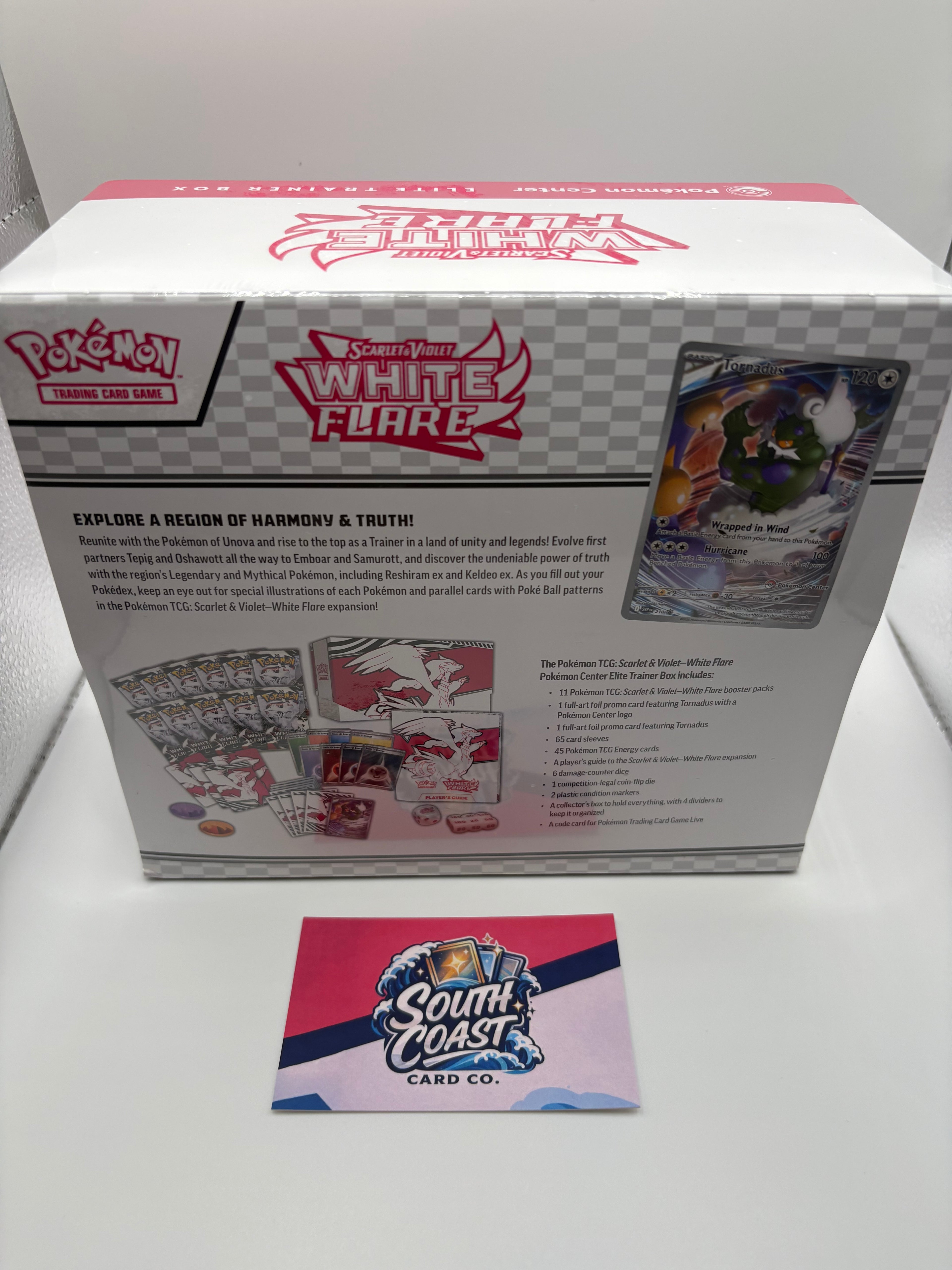 White Flare Pokemon Centre ETB