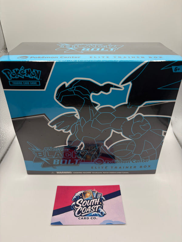 Black Bolt Pokemon Centre ETB